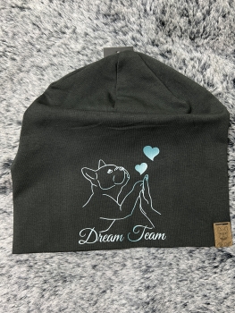 Beanie Mütze Dream Team Schwarz / Caribbean Pearl